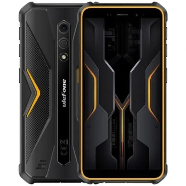 Išmanusis Telefonas Ulefone Armor X12 Pro Octa Core 64 GB Juoda Oranžinė 4 GB RAM