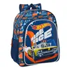 School Bag Hot Wheels Speed club Orange Navy Blue (32 x 38 x 12 cm)