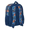 School Bag Hot Wheels Speed club Orange Navy Blue (32 x 38 x 12 cm)