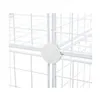 Shelves Confortime White 4 compartments Grille 35 x 35 cm