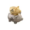 Money box DKD Home Decor Dolomite Children's Modern Pig 17 x 12 x 18,5 cm