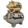 Money box DKD Home Decor Dolomite Children's Modern Pig 17 x 12 x 18,5 cm