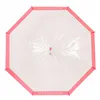 Umbrella BlackFit8 Glow up Pink Transparent PoE Ø 70 cm