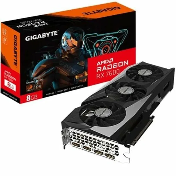 Vaizdo korta Gigabyte Radeon RX 7600 GAMING OC 8G 8 GB GDDR6