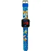 Digital clock Sonic Children's LED Screen Blue Ø 3,5 cm