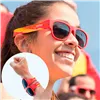 Roll-up sunglasses Sunfold Spain Red