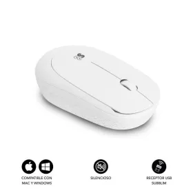 Pelė Subblim SUBMO-B2SW011 Balta 1200 DPI