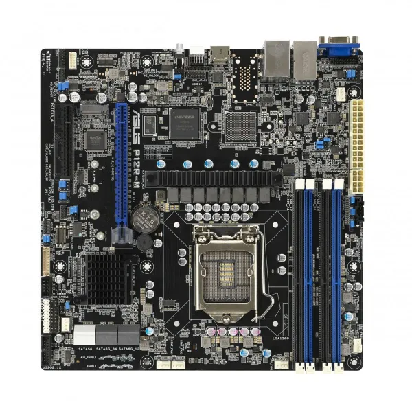 Pagrindinė plokštė Asus P12R-M LGA 1200 INTEL C252