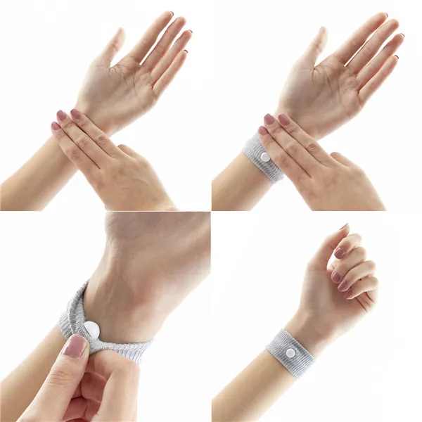 Anti-nausea bracelet with Nei-Kuan Pressure Point Nona InnovaGoods (Pack of 2)