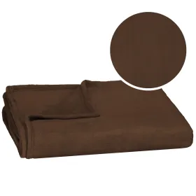 Sängynpeite Springos HA7208, viltti 200x220 cm, sohvan peitto, ruskea