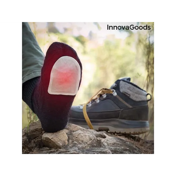 Foot-warming Patches Heatic Toe InnovaGoods 10 Units