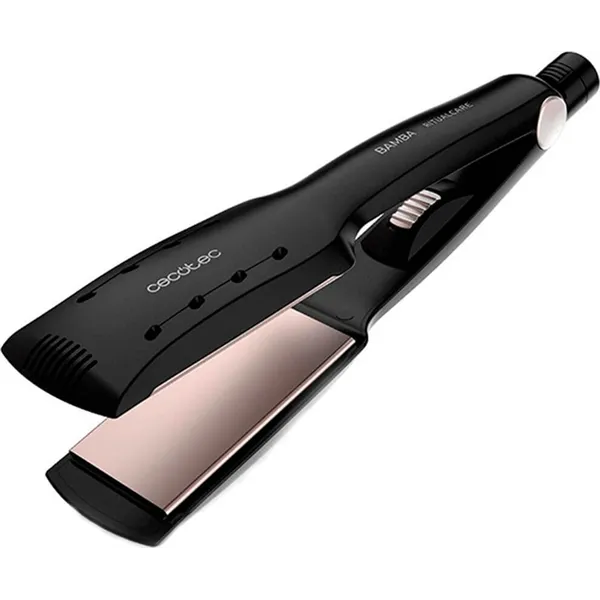 Hair Straightener Cecotec Bamba RitualCare 900 Wet&Dry Max 55W Black 55 W