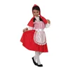 Costume for Children C3220 Red Little Red Riding Hood Fantasy 5-6 Years (4 Pieces)