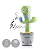 Rechargeable Dancing and Talking Cactus with Music and Multicoloured LED Cacxi InnovaGoods