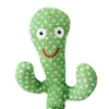 Rechargeable Dancing and Talking Cactus with Music and Multicoloured LED Cacxi InnovaGoods