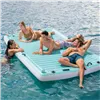 Inflatable Pool Float Intex Blanket White Turquoise 310 x 18 x 183 cm