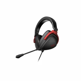 Žaidimų ausinės su mikrofonu Asus Delta S Core Juoda