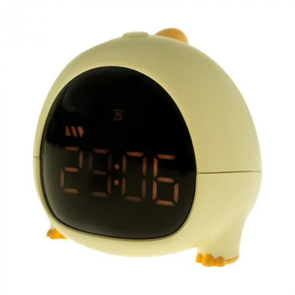 MARY'S ALARM CLOCK LITTLE DINO YELLOW