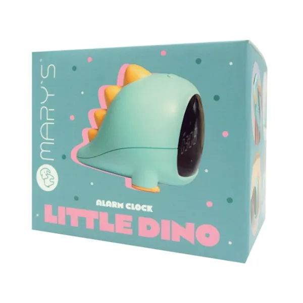 MARY'S ALARM CLOCK SMALL DINO GREEN