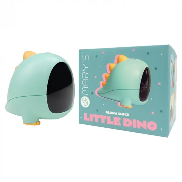 MARY'S ALARM CLOCK SMALL DINO GREEN