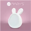 MARY'S WHITE BUNNY ALARM CLOCK