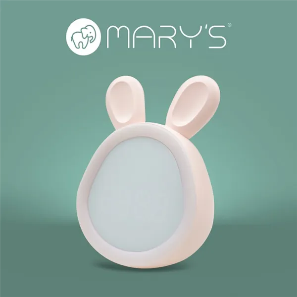 MARY'S PINK BUNNY ALARM CLOCK