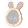 MARY'S PINK BUNNY ALARM CLOCK