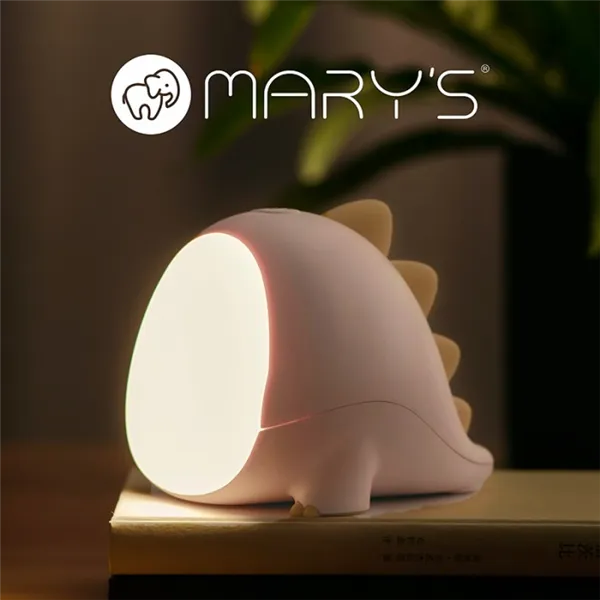 MARY'S LED NIGHT LAMP DINO PINK