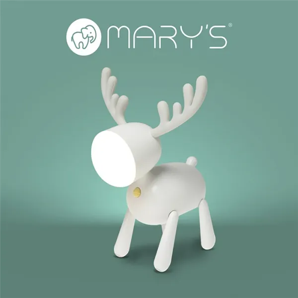 MARY'S LED NIGHT LAMP WHITE DEER