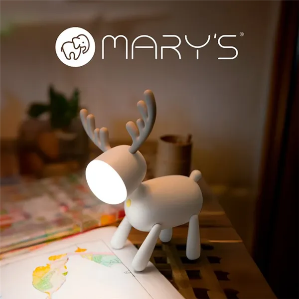 MARY'S LED NIGHT LAMP WHITE DEER