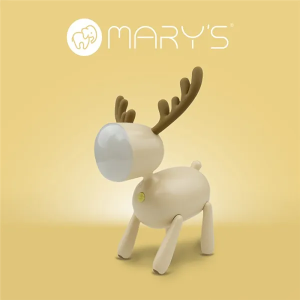 MARY'S LED NIGHT LAMP BEIGE DEER