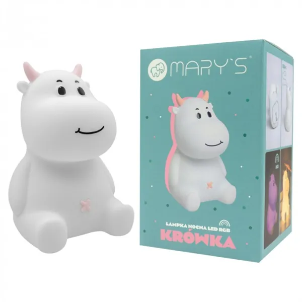 MARY'S NIGHT LAMP LED COW PINK