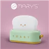 MARY'S LED NIGHT LAMP TOASTER GREEN