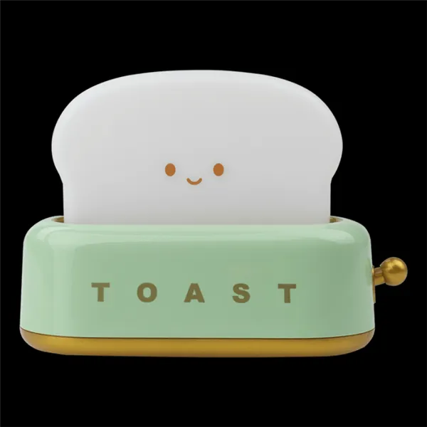 MARY'S LED NIGHT LAMP TOASTER GREEN