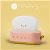 MARY'S LED NIGHT LAMP TOASTER PINK