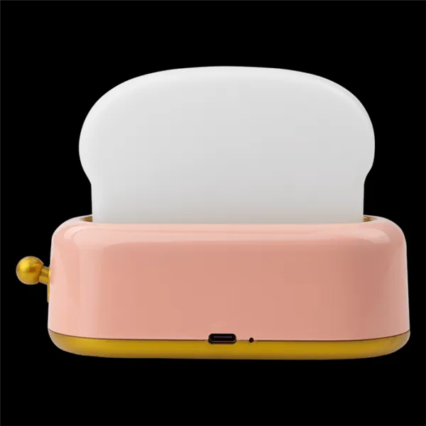 MARY'S LED NIGHT LAMP TOASTER PINK