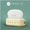 MARY'S LED NIGHT LAMP TOASTER YELLOW