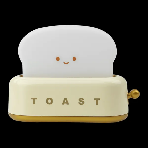 MARY'S LED NIGHT LAMP TOASTER YELLOW