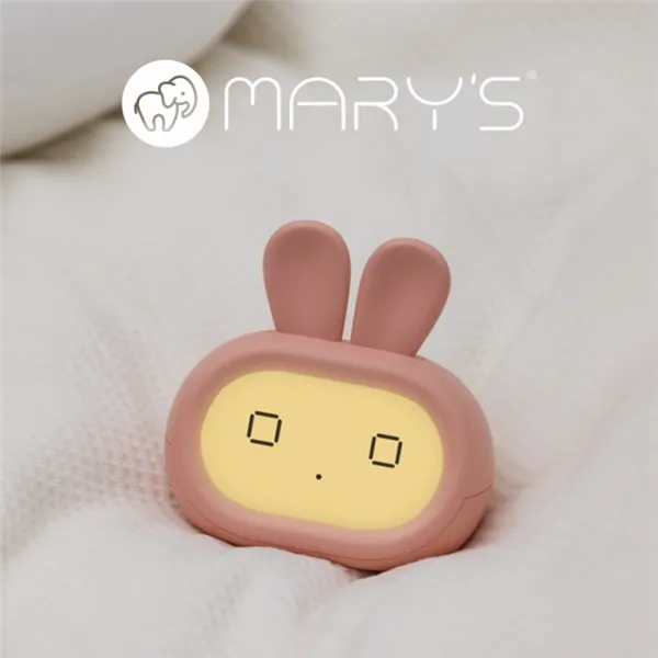 MARY'S ALARM CLOCK RABBIT PINK