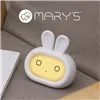 MARY'S ALARM CLOCK RABBIT GREY