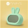 MARY'S ALARM CLOCK RABBIT GREEN