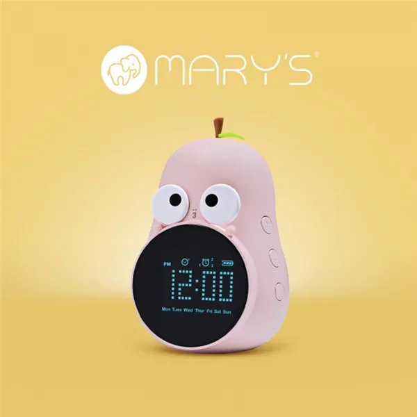 MARY'S ALARM CLOCK PEAR PINK