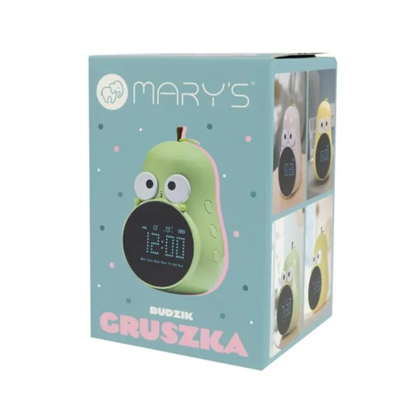 MARY'S ALARM CLOCK GREEN PEAR