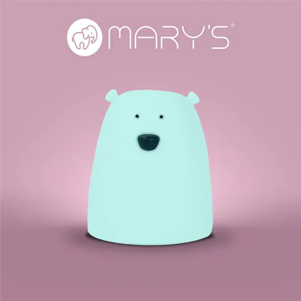 MARY'S LED LAMP BEAR SMALL BLUE RGB+WW/NB