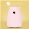 MARY'S LED LAMP BEAR LARGE PINK RGB+WW+RC