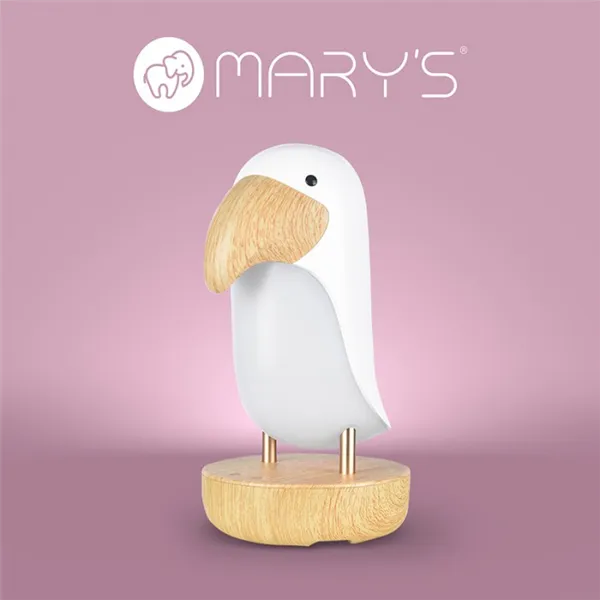 MARY'S WHITE TOUCAN WW + BLUETOOTH SPEAKER