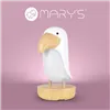 MARY'S WHITE TOUCAN WW + BLUETOOTH SPEAKER