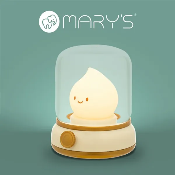 MARY'S LED NIGHT LAMP YELLOW FLAME