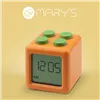 MARY'S ALARM CLOCK BLOCK ORANGE