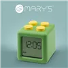 MARY'S ALARM CLOCK BLOCK GREEN